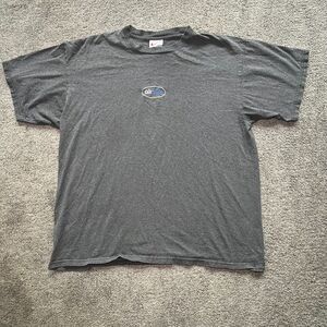 Nike 90's Airmax Air Max Embroidered T Shirt Gray Made in USA Size L Used